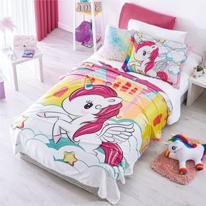 Cobertor Ligero Ultrasuave Unicornio Castillo