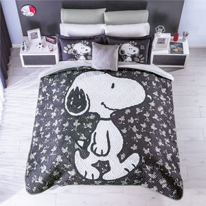 Edredón Neo Snoopy Black