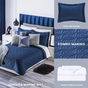 Set de Edredón Marino