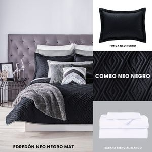 Set de Edredón Negro