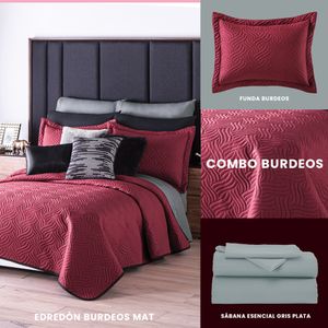 Set de Edredón Burdeos