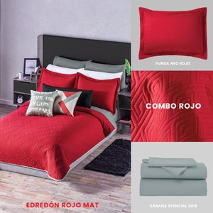 Set de Edredón Rojo