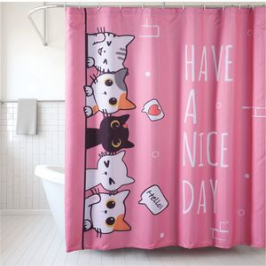 Cortina De Baño Cats