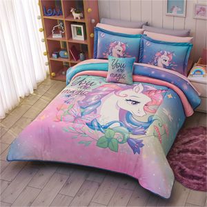 Juego De Edredón Unicornio Star