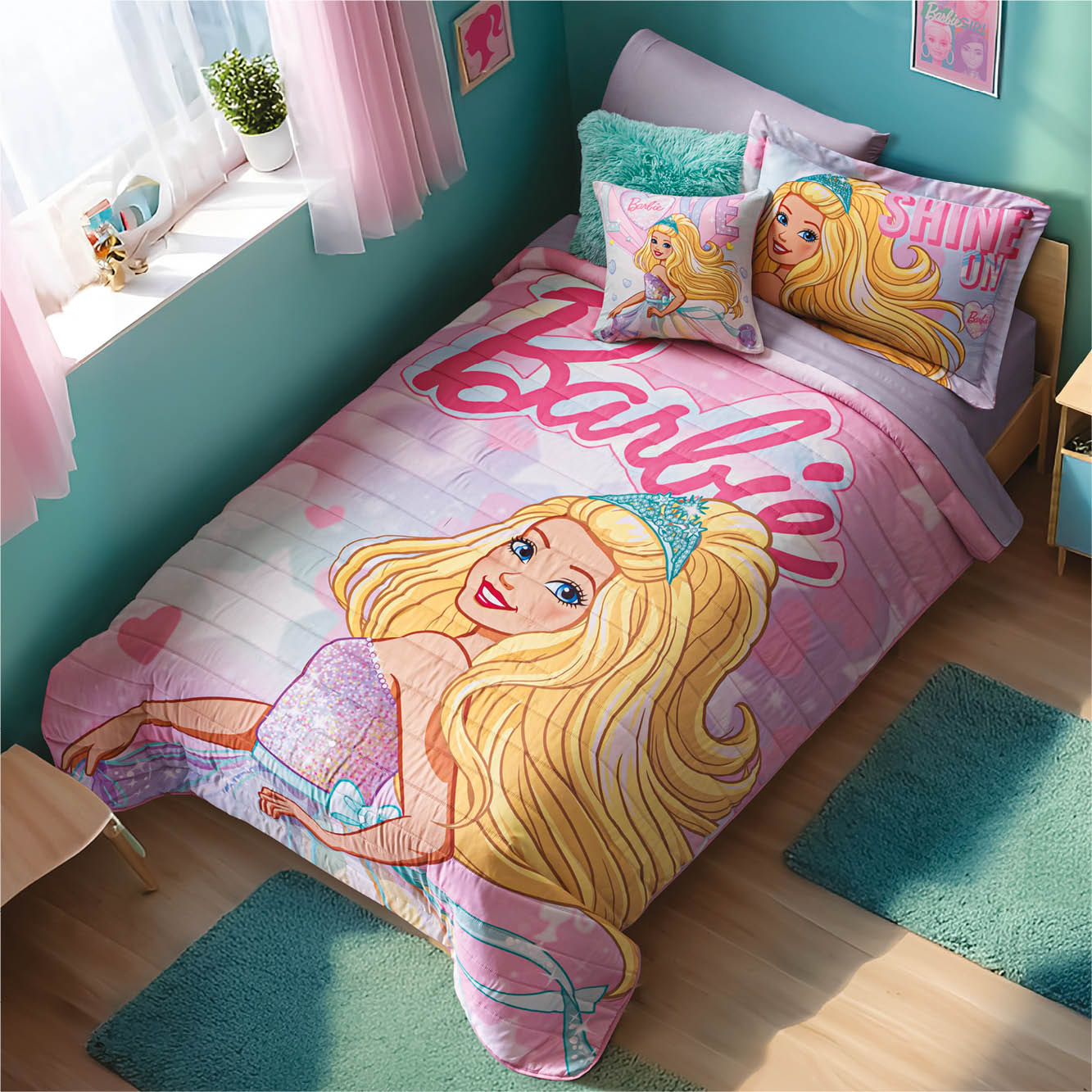 Rosa Habitaciones De MuÃ±ecas Barbie Casa De Muñecas Barbie Casa