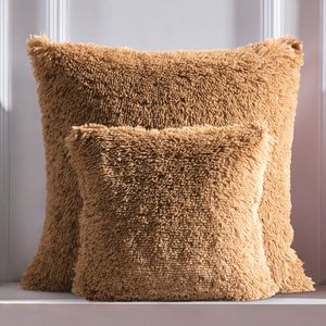 Funda Europea Shaggy Caramel