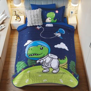Edredón Neo Dino Astronauta
