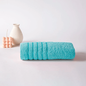 Toalla Medio Baño Encanto Turquesa