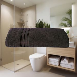 Toalla Baño Completo Premium Negro