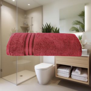 Toalla Baño Completo Premium Vino