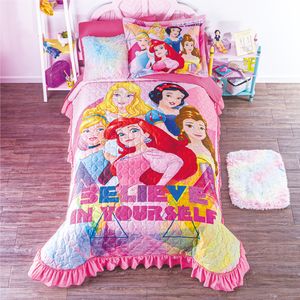 Colcha Princesas Believe Individual