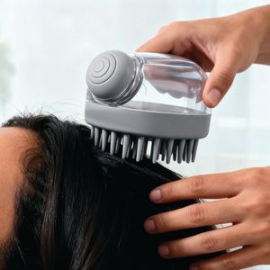 CEPILLO DE SILICON CON DISPENSADOR